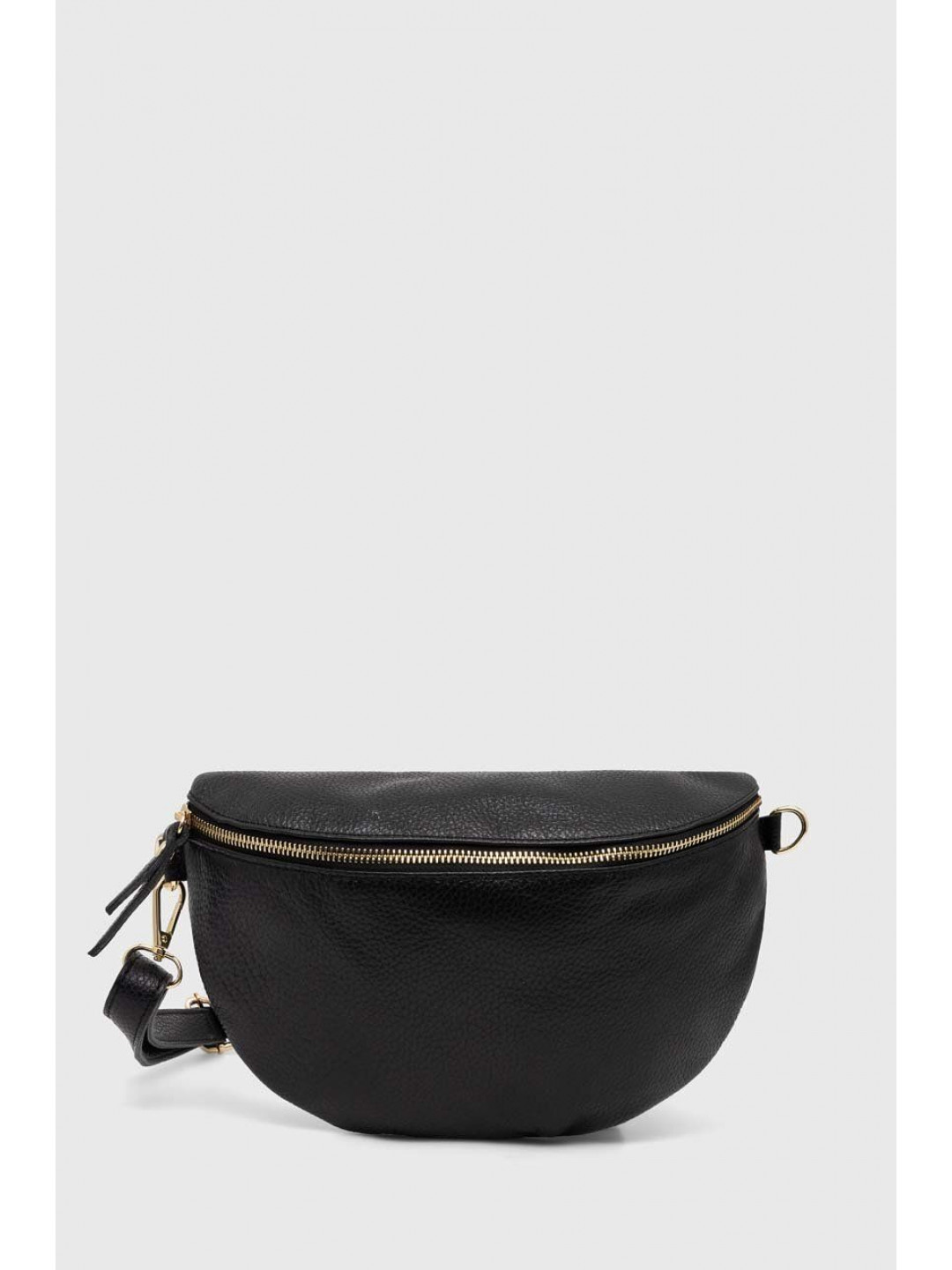 Kožená ledvinka Answear LAB béžová barva